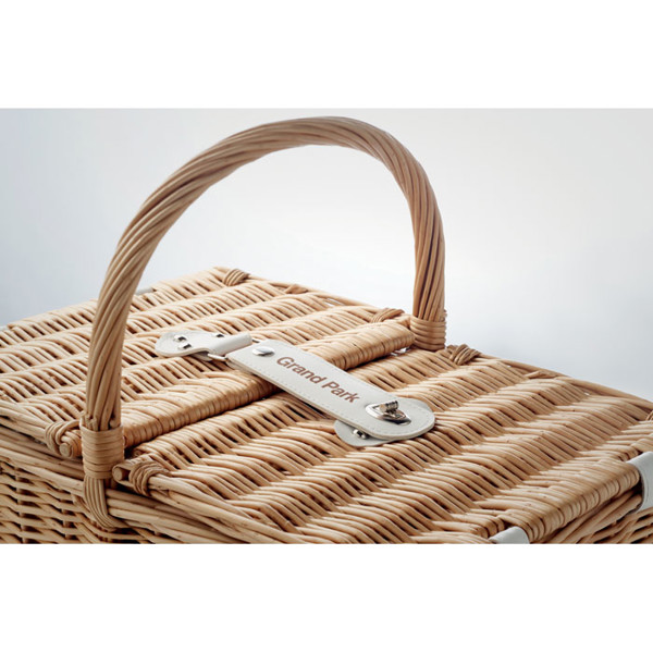 Wicker picnic basket 4 people Mimbre Plus