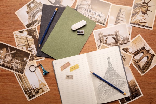 A5 standard softcover slim notebook