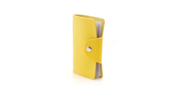Card Holder Midel - Yellow
