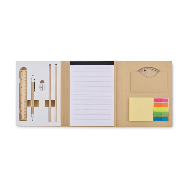 Stationary set with notepad Cenote