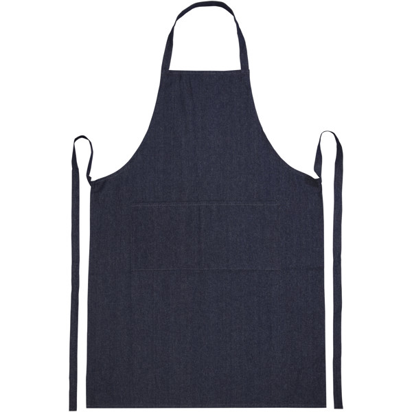 Jeen 200 g/m² recycled denim apron - Dark Blue