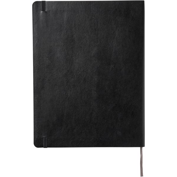 Moleskine Classic XL soft cover notebook - ruled - Black