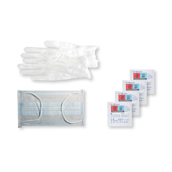 MyKit Protection Kit with paper pouch - White