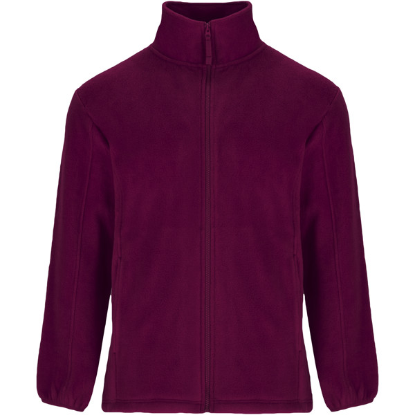 Artic men's full zip fleece jacket - Garnet / 2XL