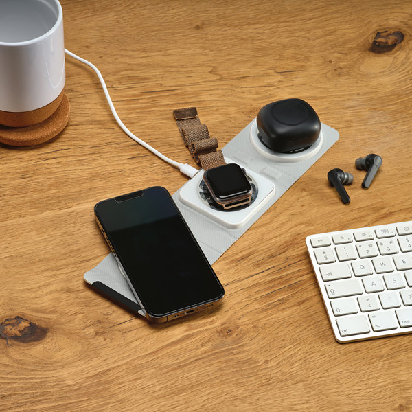 Linnaeus Wireless Charger - White