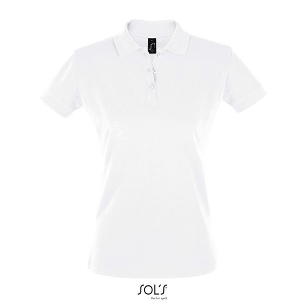 PERFECT WOMEN POLO 180 - White / M