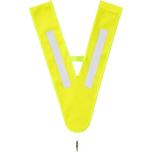 V-shaped reflective safety vest