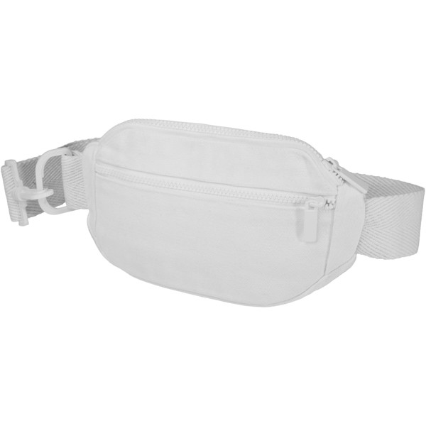 Crescent 500 g/m² Aware™ recycled crossbody bag - White