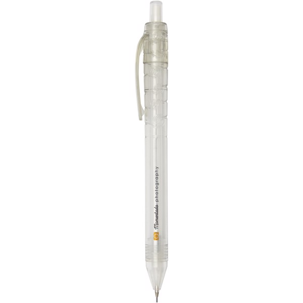 Vancouver RPET mechanical pencil - Transparent clear