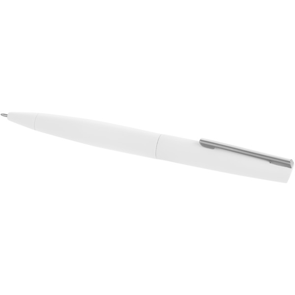 Milos soft-touch ballpoint pen - White