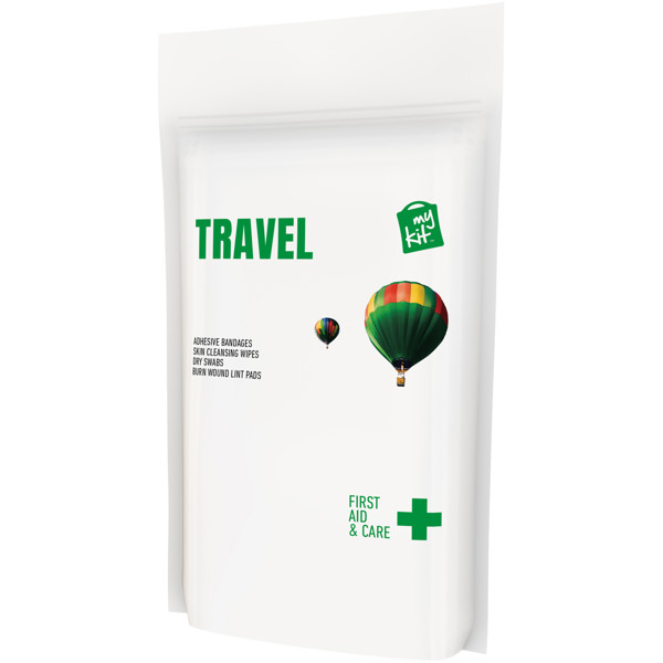 MyKit Travel First Aid Kit with paper pouch - White