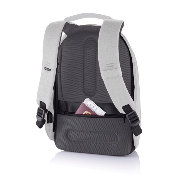 Bobby Hero Spring Anti-Diebstahl-Rucksack - Grau