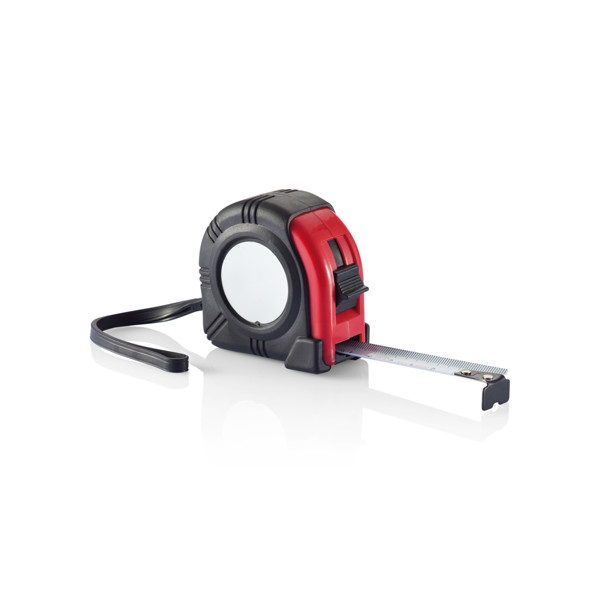 Svinovací metr Kiev - 5 m/19 mm - Červená / Černá