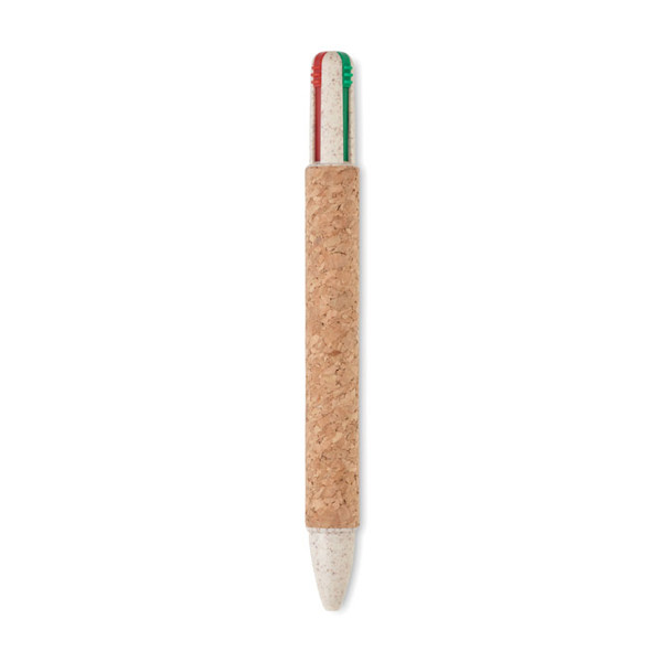 Cork 4-colour ink ball pen Arbocho