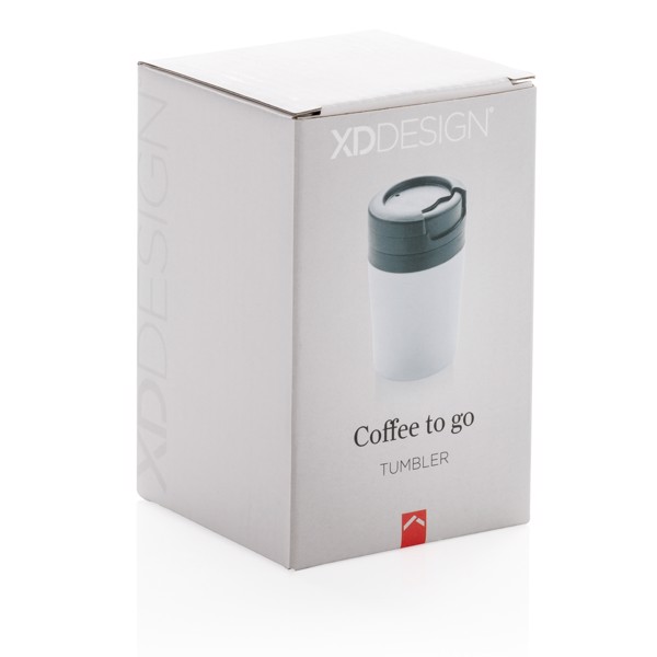 Coffee to go tumbler - White