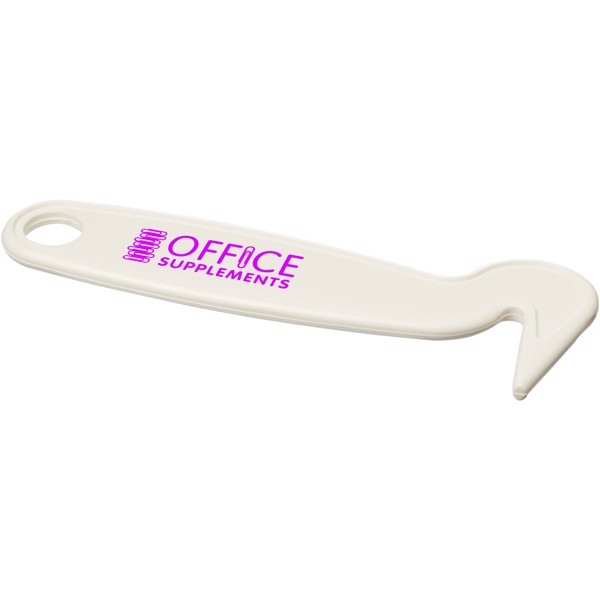 Flynn plastic hoof pick - White