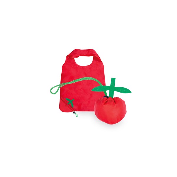 Foldable Bag Corni - Tomato
