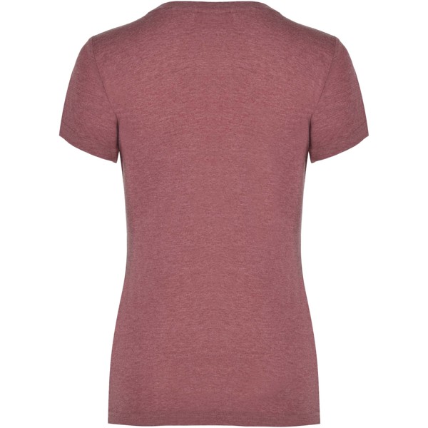 Fox short sleeve women's t-shirt - Heather Garnet / 2XL