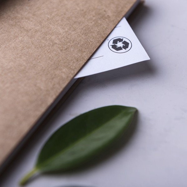 Notebook Ecocard - White