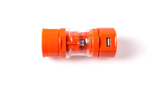 Plug Adapter Tribox - White