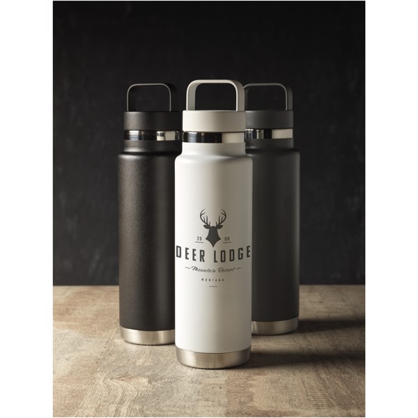Colton 600 ml sportovní lahev s vakuovo-měděnou izolací - Bílá