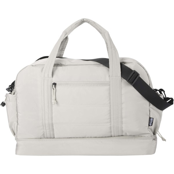 Puffer GRS recycled duffel bag with insulated bottom 30L - Sandstone