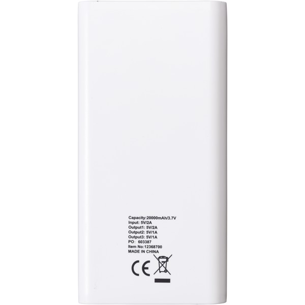 Batería externa de 20000 mAh "Relay"