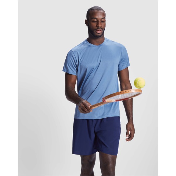 Slam short sleeve men's sports t-shirt - Berry Red / roly-M