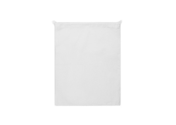 Re-usable food bag OEKO-TEX® cotton 40x45cm - White