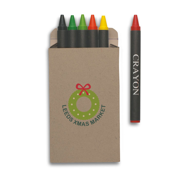 Carton of 6 wax crayons Brabo