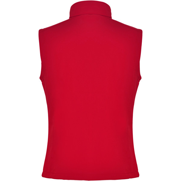 Nevada unisex softshell bodywarmer - Red / S