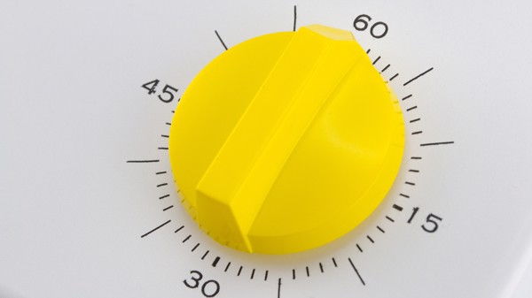 Wall Clock Timer Tekel - Yellow