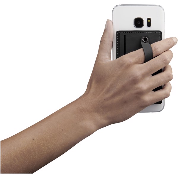 Prime RFID Telefontasche mit Riemen - schwarz