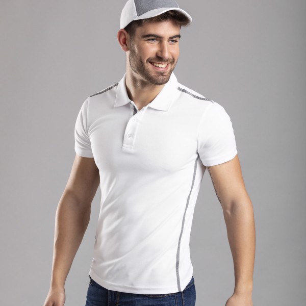 Polo Shirt Tecnic Barclex - White / XXL