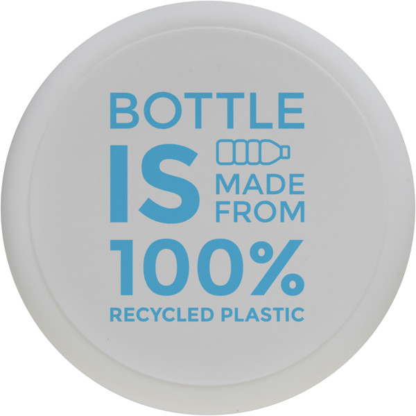 H2O Active® Eco Tempo 700 ml screw cap water bottle - White / Blue
