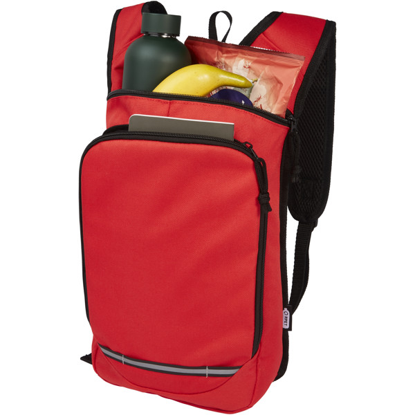 Trails GRS RPET outdoor backpack 6.5L - Red