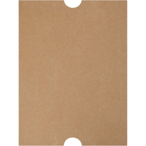 Alejandra A5 recycled plastic hard cover notebook - Ocean Blue