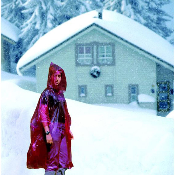 Foldable raincoat in polybag Sprinkle - Transparent