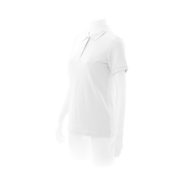 Women White Polo Shirt "keya" WPS180 - White / S
