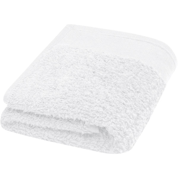Chloe 550 g/m² cotton towel 30x50 cm - White