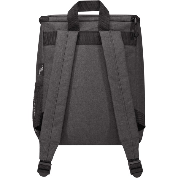 Tundra GRS RPET cooler backpack 12L - Heather Charcoal