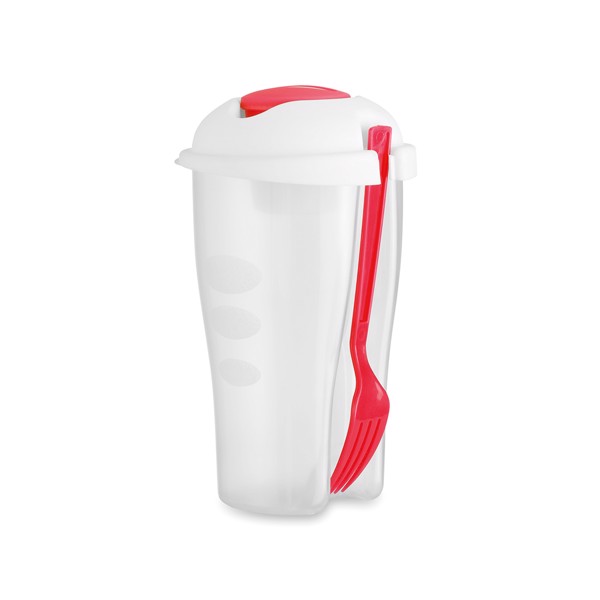 Salad Container Dinder - Red