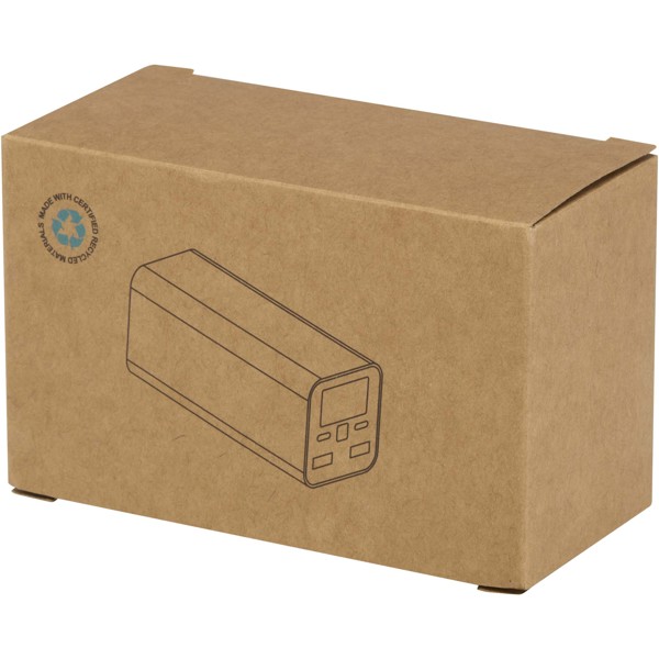Acamar 20.000 mAh 70W recycled aluminium laptop power bank
