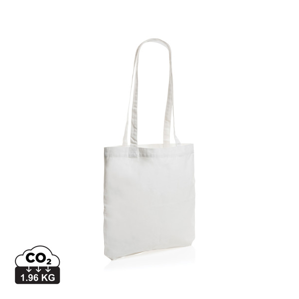 Impact AWARE™ recycled cotton tote 330 gsm - White