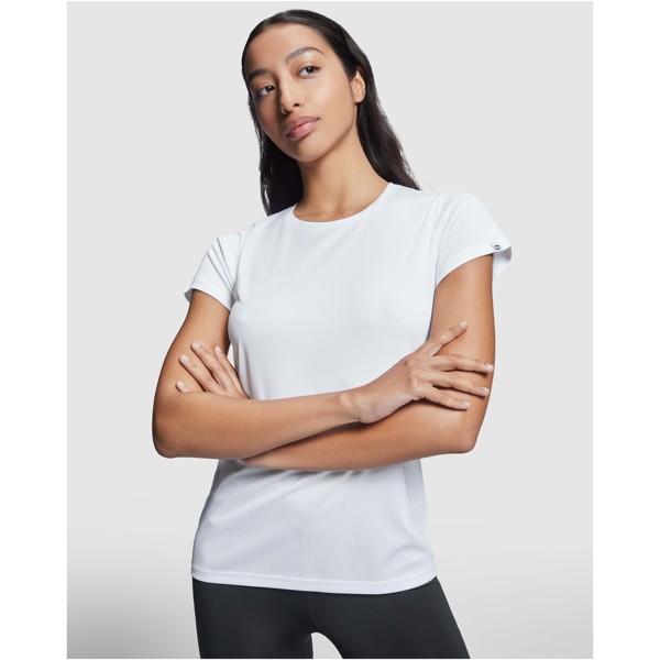 Imola short sleeve women's sports t-shirt - Rossette / S