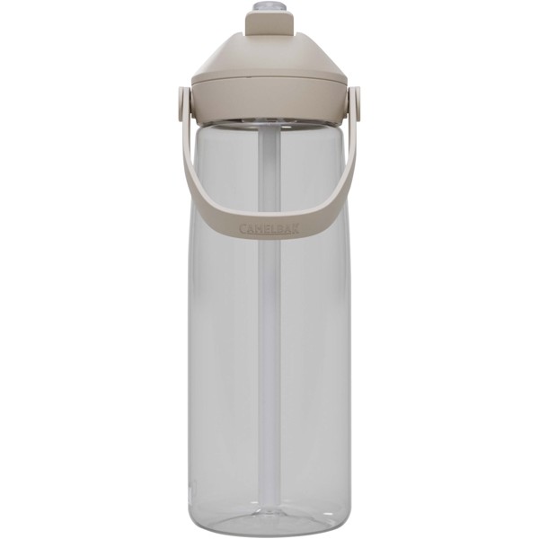 Camelbak® Thrive Flip 740 ml Tritan Renew water bottle with flip straw - Transparent Clear