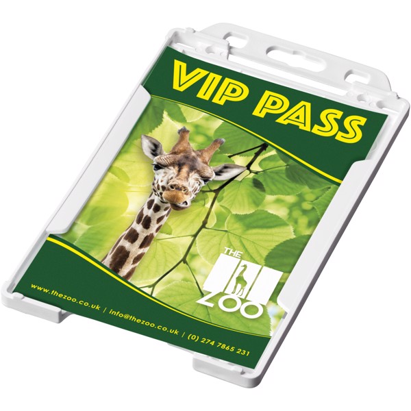 Pierre Ausweishalter - weiss