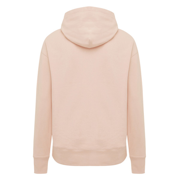 IQONIQ Yoho recycled cotton relaxed hoodie - Peach Nectar / L