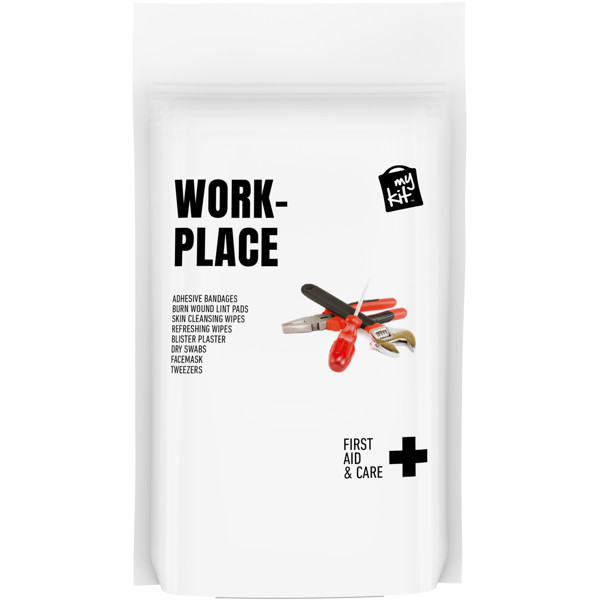 MyKit Workplace First Aid Kit with paper pouch - White
