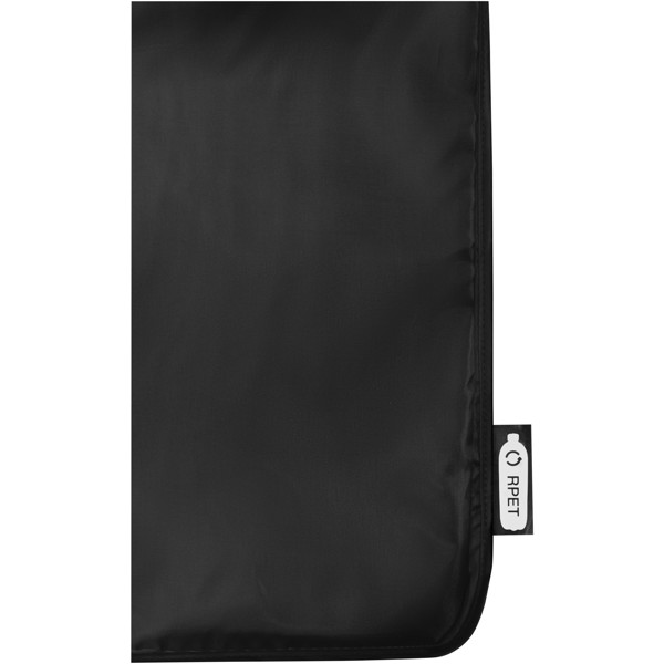 Ash RPET large foldable tote bag 14L - Black